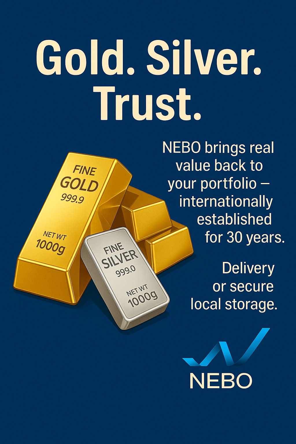 NEBO Gold Silver English